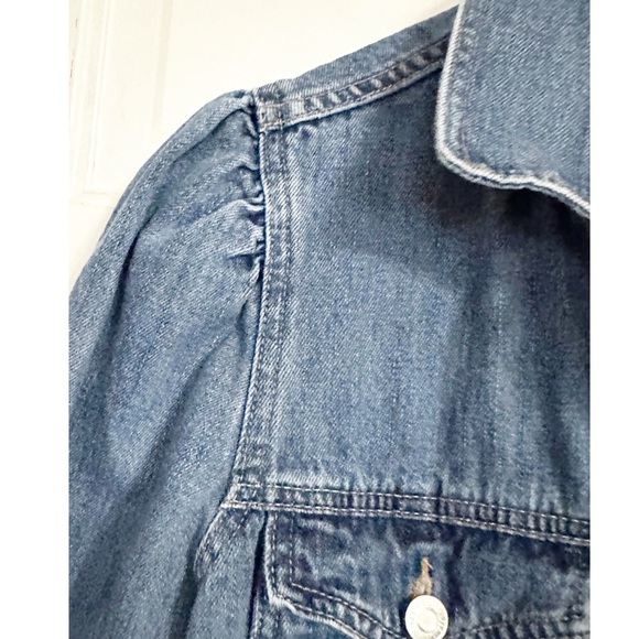 Gap Barn Style Jean Jacket Blazer Coat - Picture 4 of 7